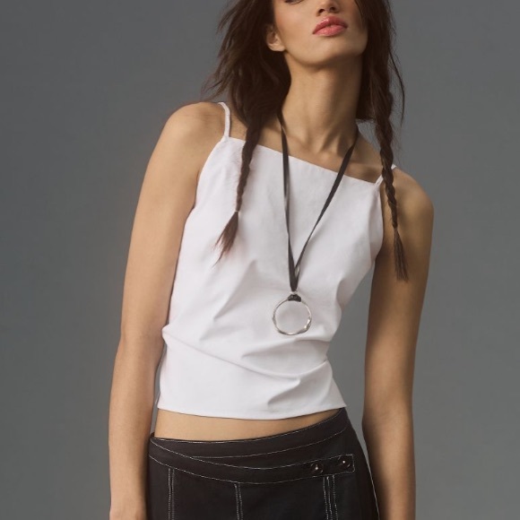 Anthropologie Open Back Apron Tank Top Size XLarge New with tags in bag - Picture 4 of 7